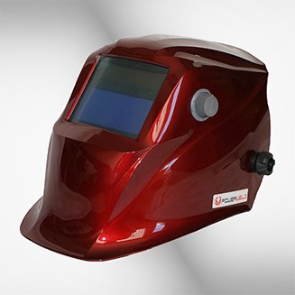 Schweißhelm 5600G red